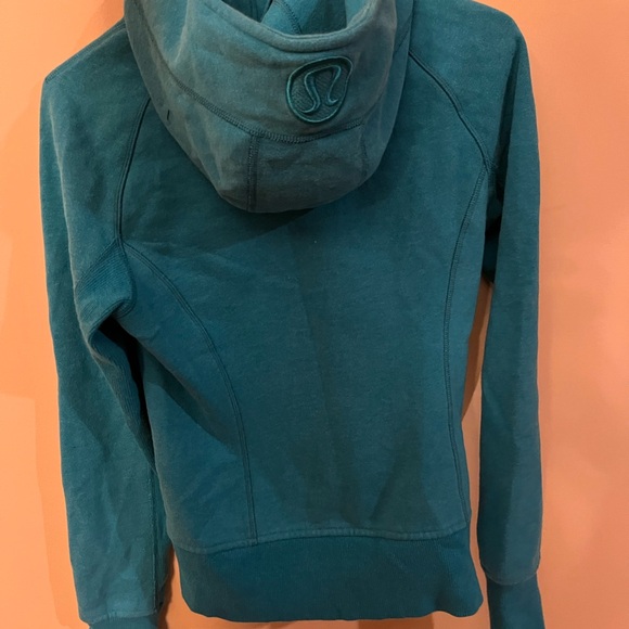 Lululemon Vintage Blue Scuba Hoodie size 6 - Picture 2 of 2